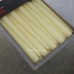 Box of 30 x 24.5cm Ivory Taper Dinner Candles